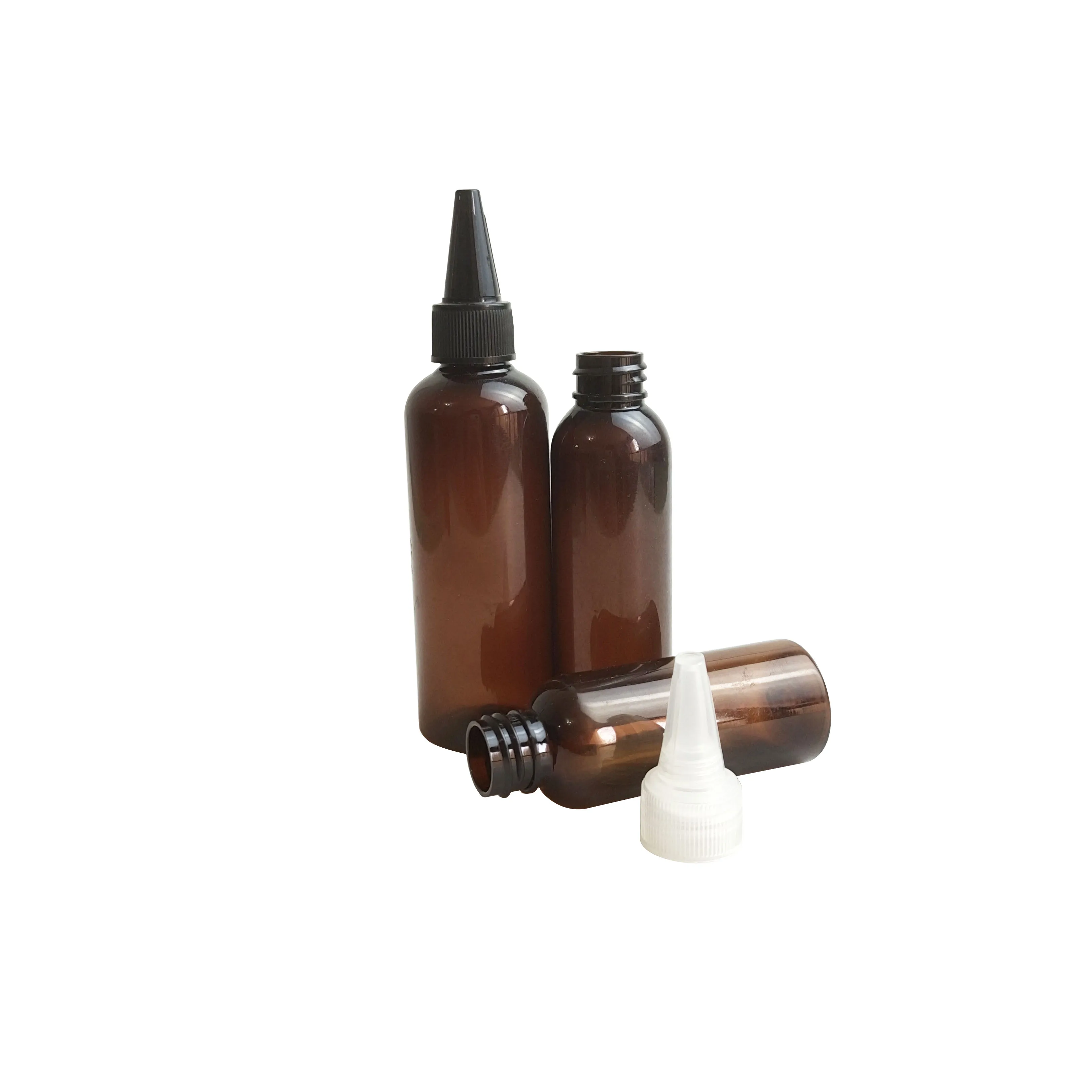 in stock sauce storage bottle plastic squeeze bottle twist cap cosmetic oil bottle 120ml