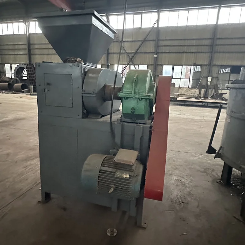 Ceramic powder coal ball press machine small carbon briquette machine fines sponge iron briquette machine