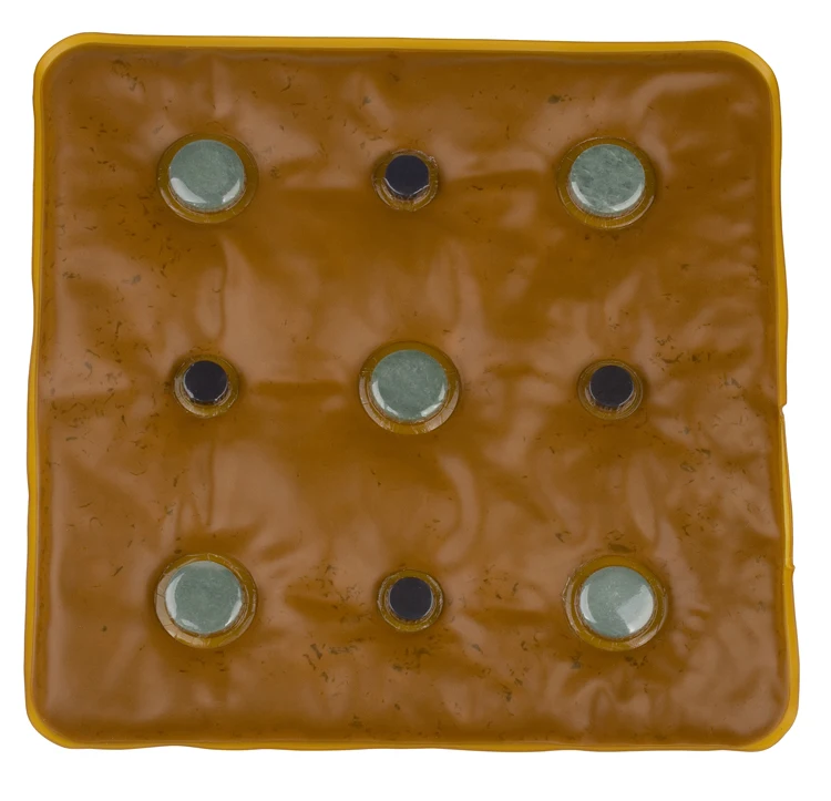 
2021 New Microwave Heated Mineral Rock Plate Bath Hot and Cold Therapy Bag Beauty Care SAP heat cold pad 