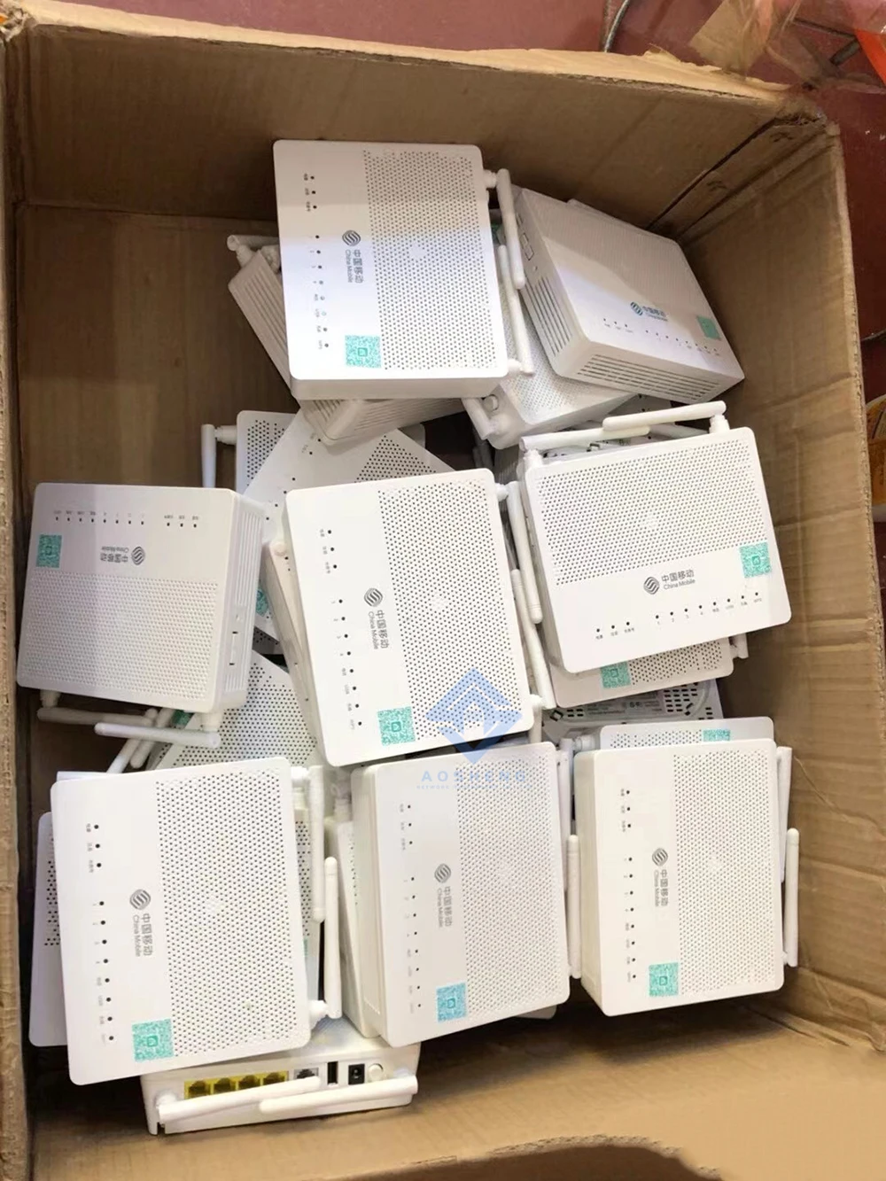 China Mobile H1S-3 ONT ONU Used Onus XPON Ont FTTH WIFI Router Similar Huawei EG8141A5 HG8546M