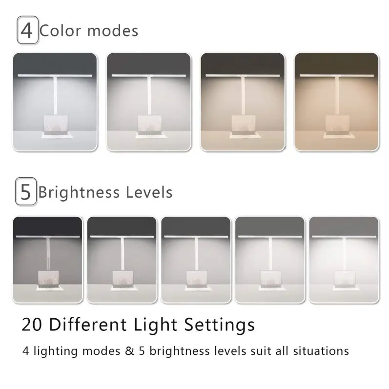 New Product Modern Desk LED Lamp Adjustable swing arm mounted LED task light eye protect LED desk lamps for dentistry