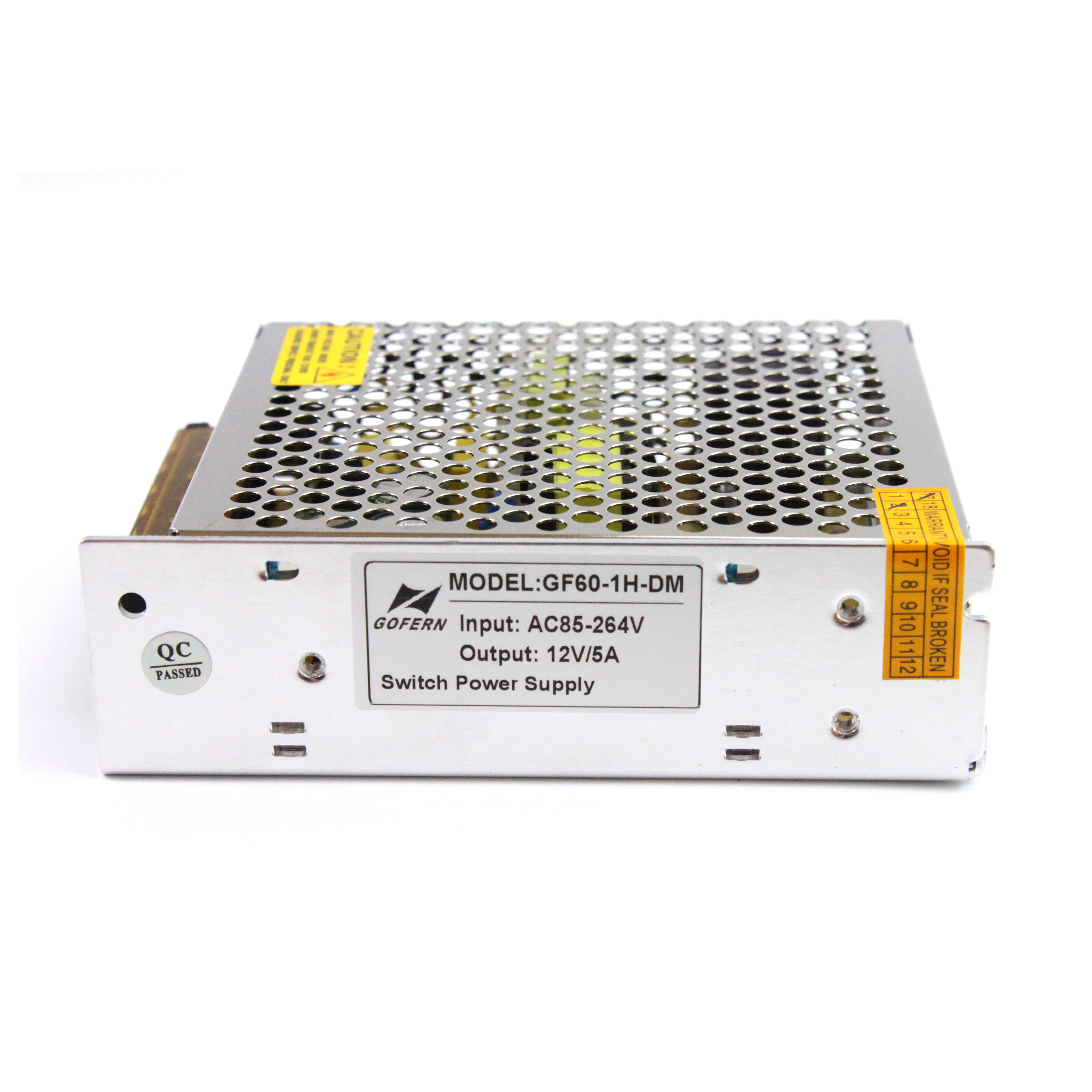Hot sell cheap price power supply output 110vdc 12v 5a led pcb driver 60w transformer switching power supply for cctv