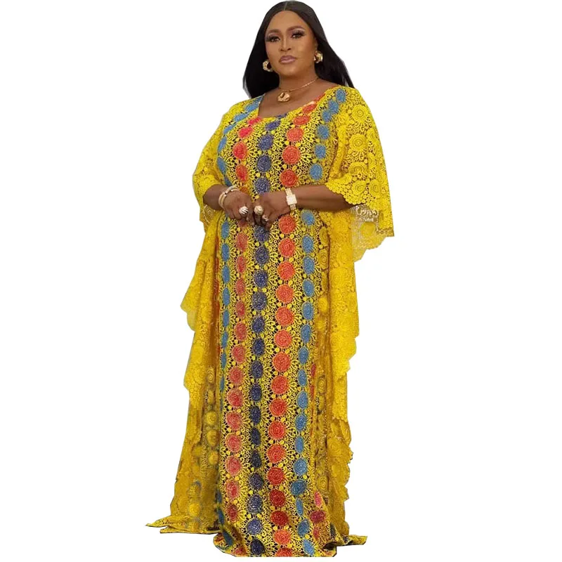 New Arrival African Cardigan Dresses For Women Dashiki Boubou Kaftan Maxi Robe Woman Abaya Dress With Inner