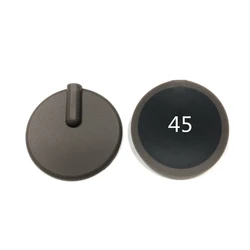 Jinke ISO OEM silicone electrodes pad plate tens ems conductive silicone rubber tens electrode dry pad for tens unit 65mm 95mm