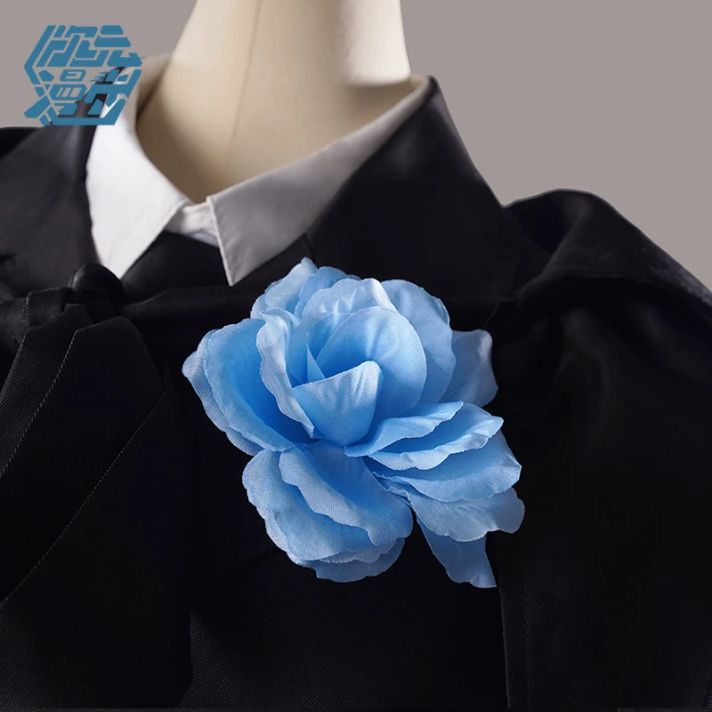 Anime Black Butler Cosplay Ciel Phantomhive Funeral dress Kuroshitsuji Black Uniform Outfit Halloween carnival costume