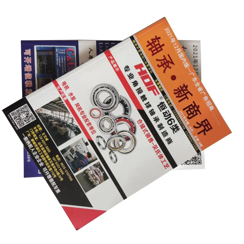 Cheap quality wholesale color design offset saddle stitch bind booklet book brochure custom catalogue catalog print service