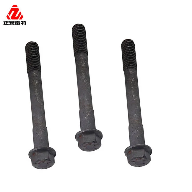 LEITE factory made Carbon steel Bolt Leaf Spring Center Bolt for Truck With Hex Nut Round Head Bolt