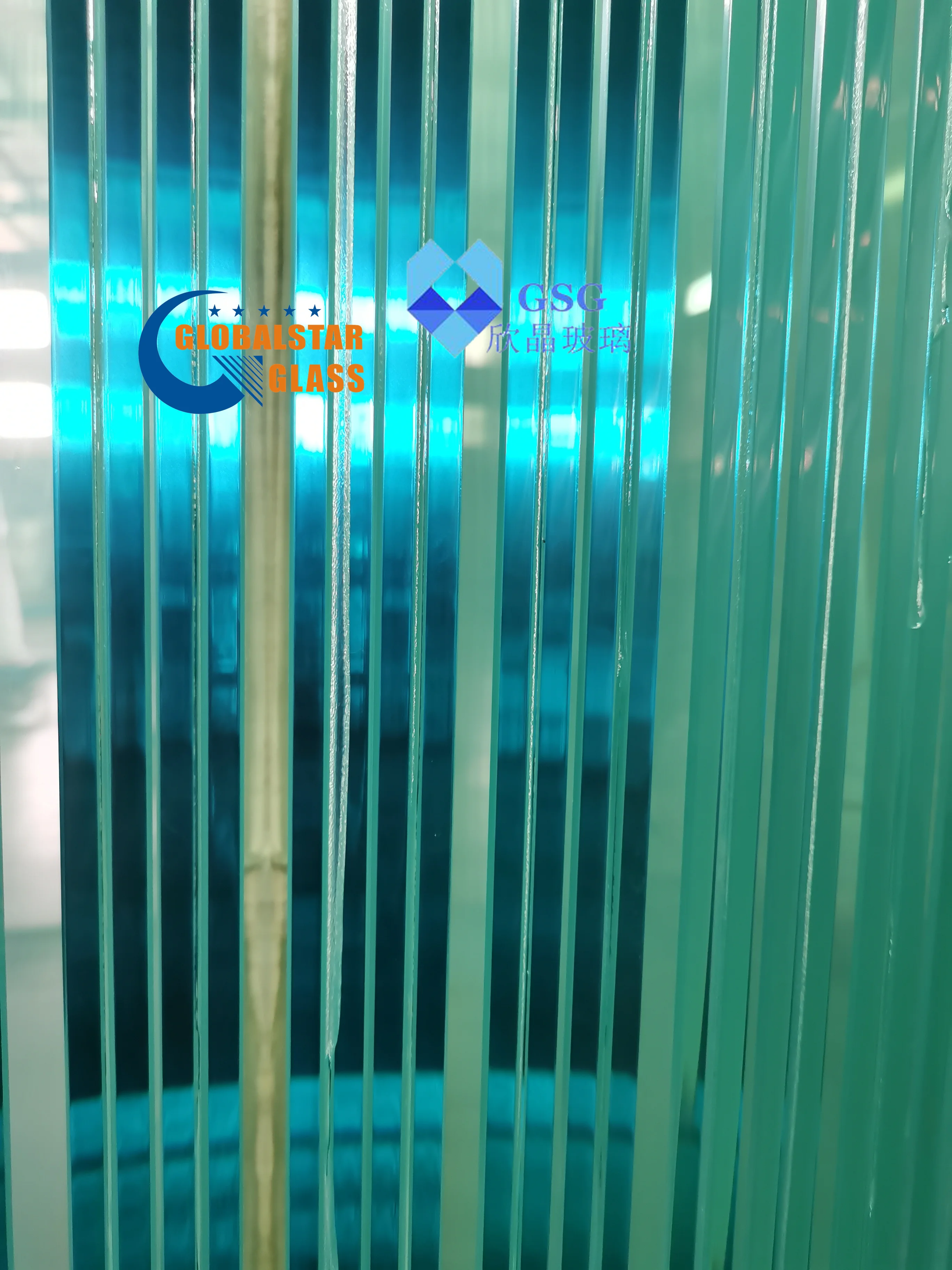 884 Extra Clear Float laminated Glass  for Building Glass