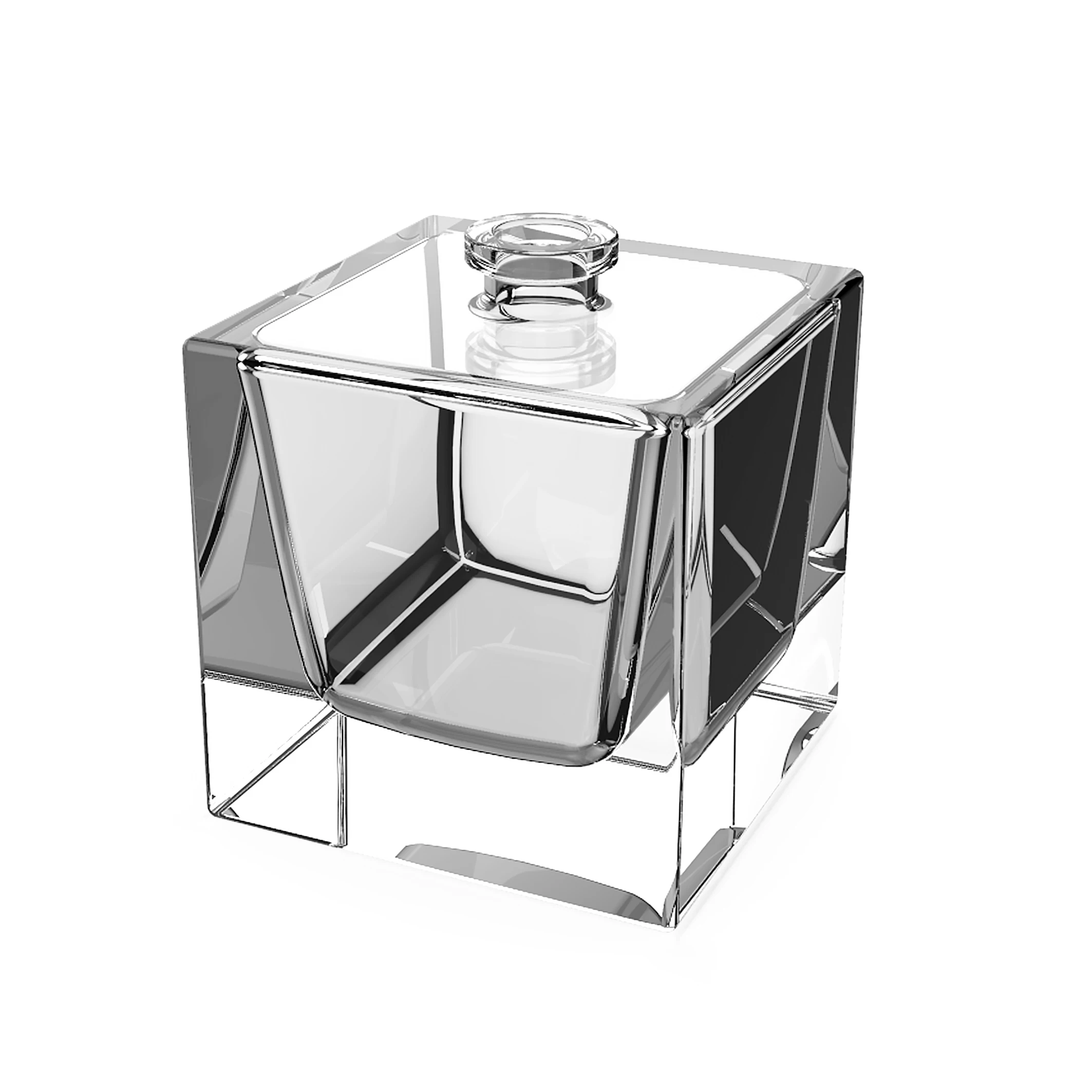  Custom Luxury 30 мл 50 100 пустая квадратная стеклянная бутылка для духов с распылителем упаковочной