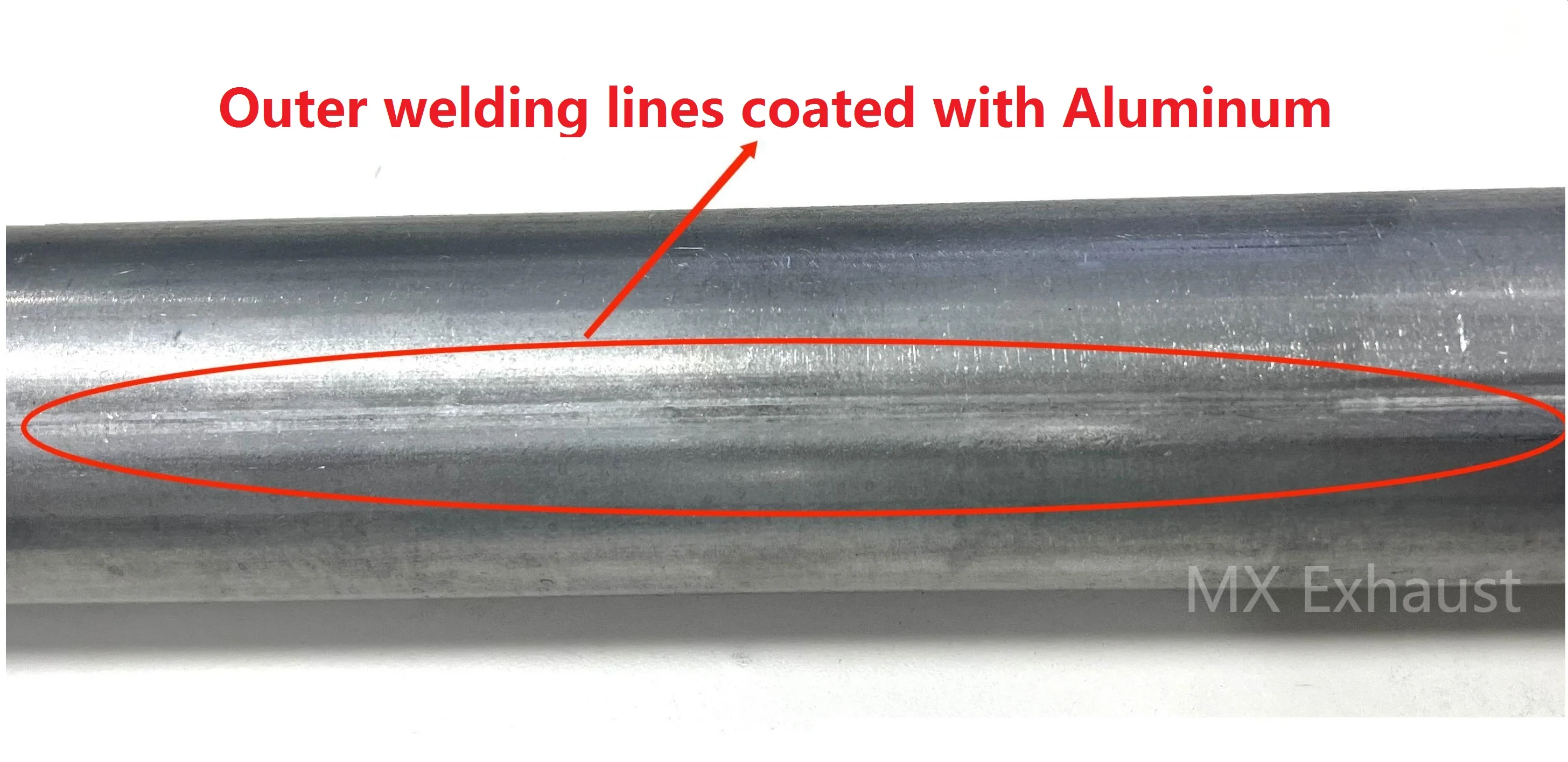 Dx53D EN10346 120g Aluminized Steel Tube Aluminum Silicon Coating Section Exhaust Emission System ASTM Certified Welding