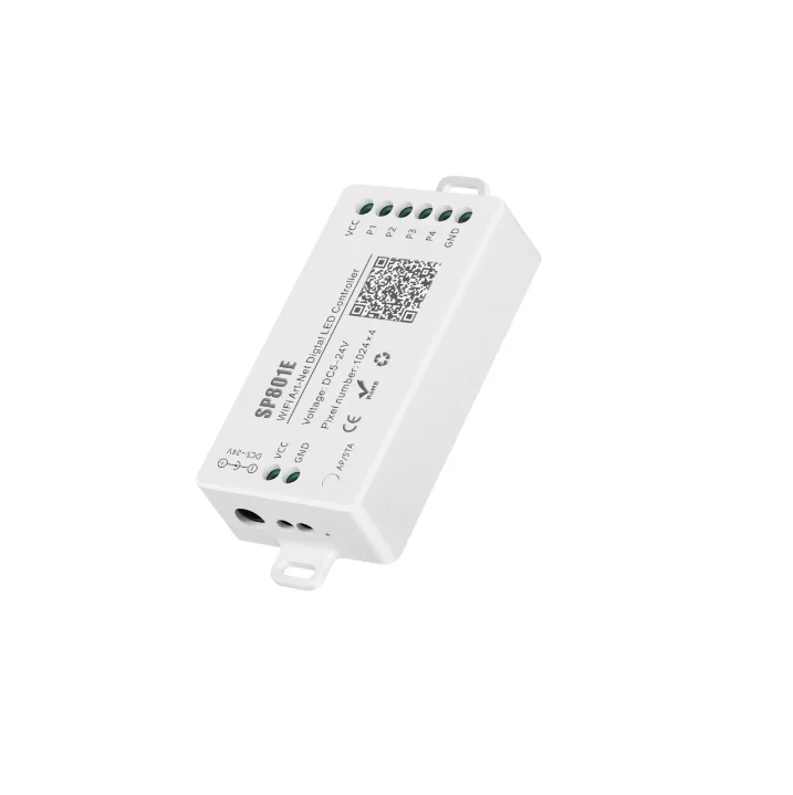 New arrival professional SP801E wifi art-net led controller for ws2812b addressable led strip