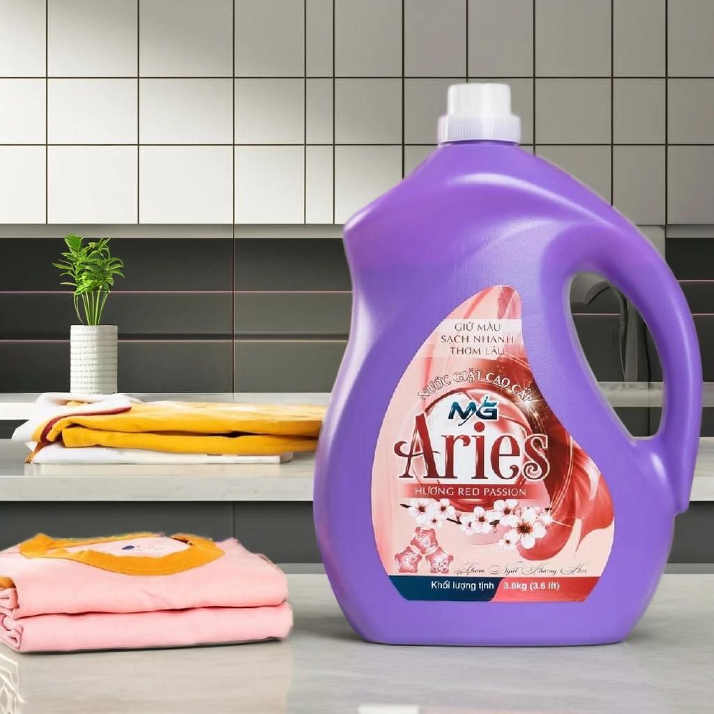 Organic laundry detergent softens fabrics Laundry detergent has a powerful cleaning function