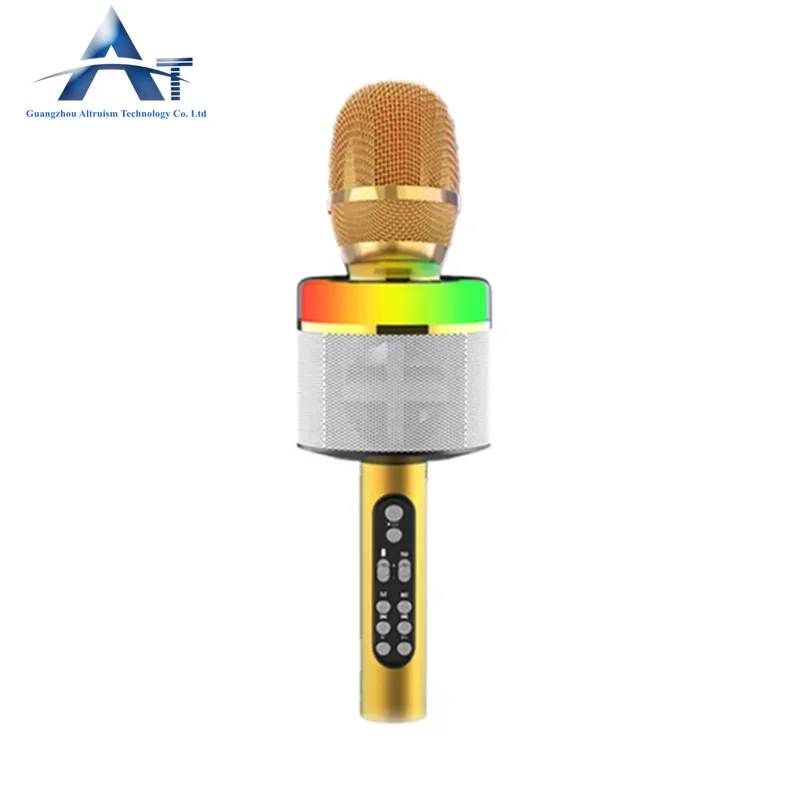 Factory price OEM portable KTV wireless mobile phone singing record handheld wireless karaoke microphone for singing