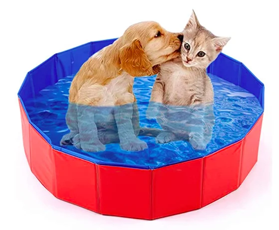 Hot Sale Dog Pet Swimming Pool 120cm Dog Pool Portable Foldable Kiddie Pool For Kids Bathing Tub For Animals