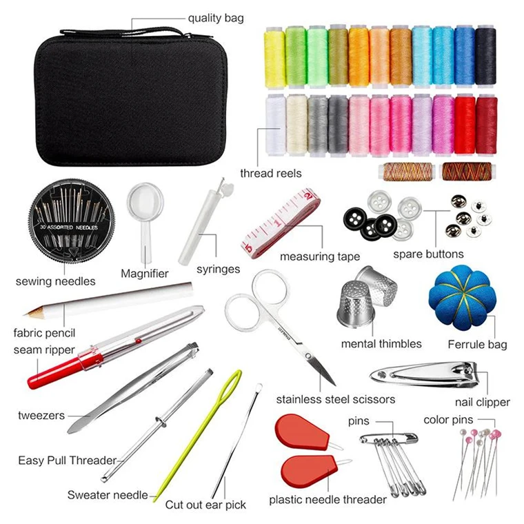 Amaz Hot Products Wholesale  40/2 Spun Polyester Sewing Kit