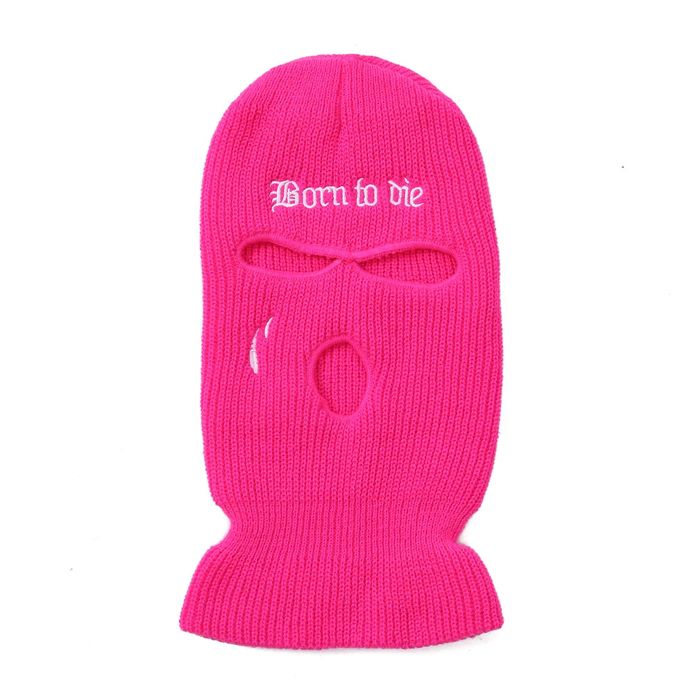 New Knitting Beanies 3 hole Hat Men Women Paragraph Quality Cap Warm Fashion Hundred Take Cold Cap for Women Hats with Logo