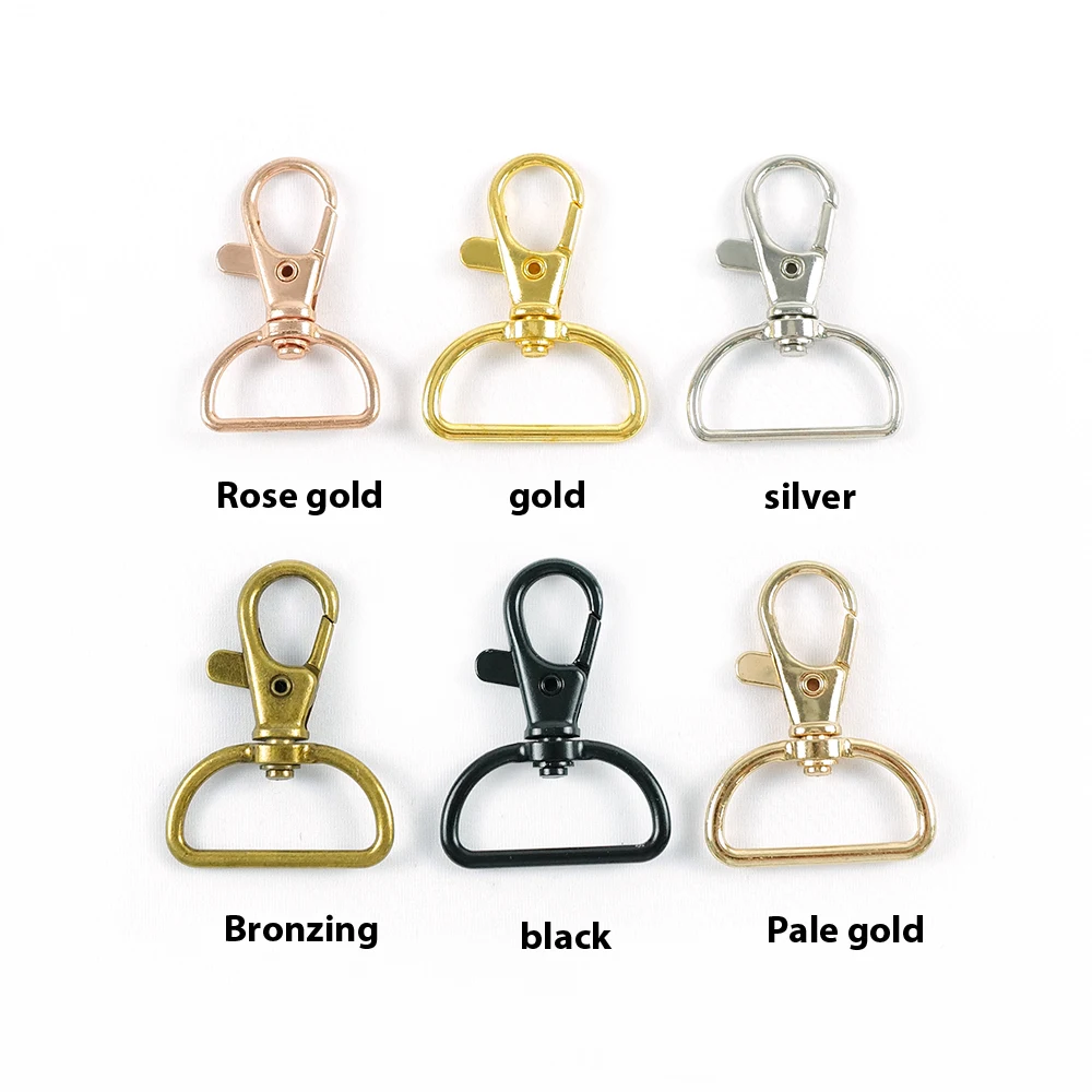 Best Selling Metal Hook Zinc Alloy Bag Accessories Lanyard hook Buckle D Ring Swivel Snap Hook