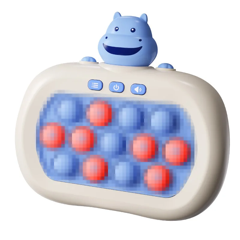 Popit Electronic Fidget Toy Fast Push Pop Game Quick Push Puzzle Game Pop Its Bubble Toys Machine for Kids