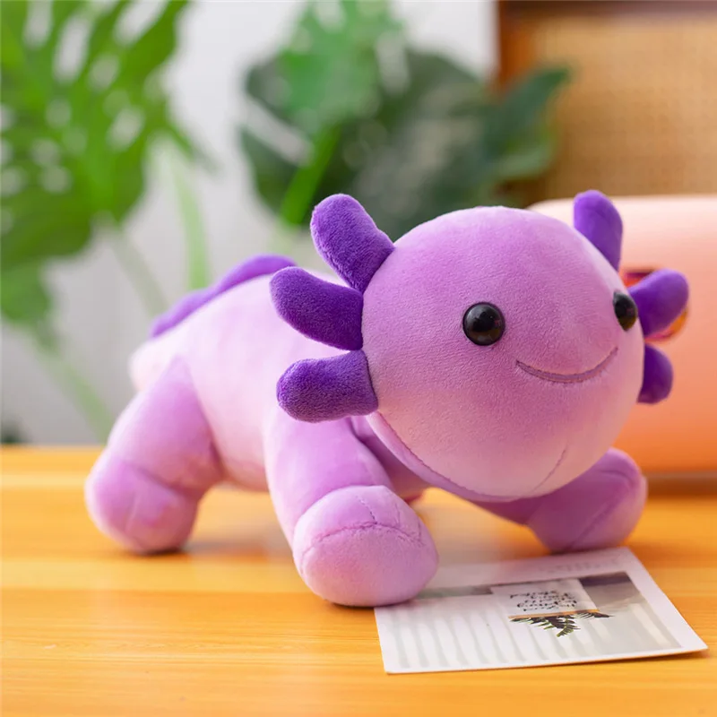Axolotl Kawaii Plushie Cute Plush Soft Toys Salamander Brinquedos Infantil Menina Stuffed Animals Room Decoration