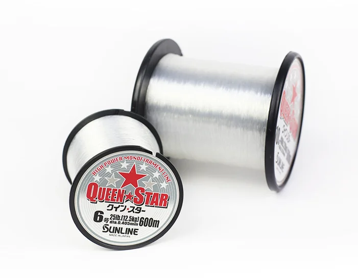 Seawater / Fresh Water monofilament fishing line Transparent fishing line nylon fishing line 600mSUNLINE long super