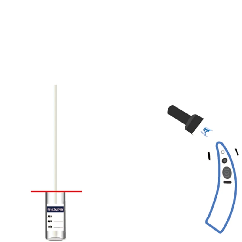 
Gene sample box for medical disposable sterile cell preservation solution sampling that can be used for virus transportation 