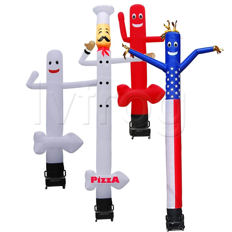 Clown cartoon theme inflatable dancing tube man air balloon wacky waving inflatable balloon man