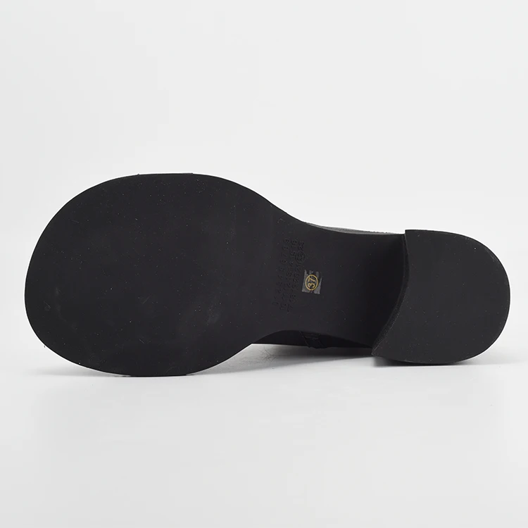 Ladies comfortable chunky heel booties round toe midi boots fashion styles for women