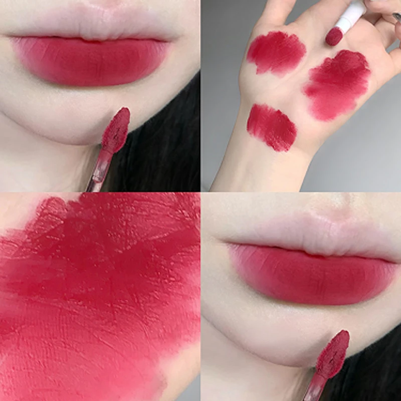 Gege bear Hot selling Top Wholesale cosmetics OEM Precise Lips Cosmetic Matte Lipstick with Soft Sponge Head
