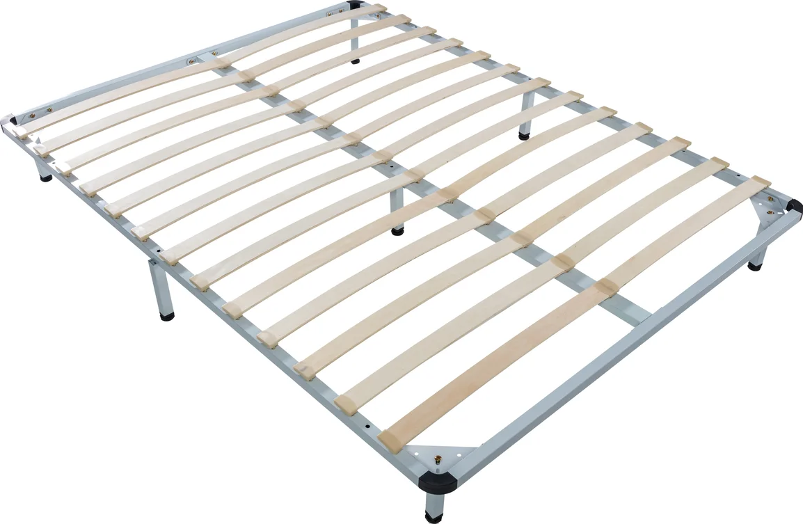Easy To Assemble Hydraulic gas lift up bed kit Ottoman storage slatted bed frame