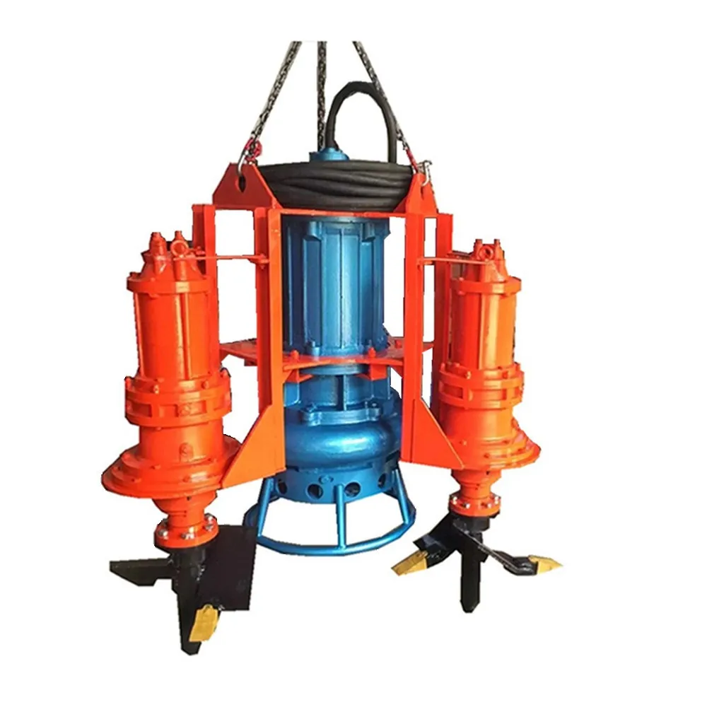 7.5hp Centrifugal Chrome Alloy River Lake Mud Electric Mixer Agitator Slurry Sand Dredging Submersible Water Pump High Pressure