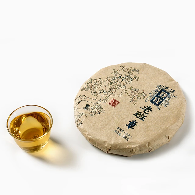 
from Laobanzhang Village Yunnan Puer Tea Slimming Tea Good for the Stomach 200g 
