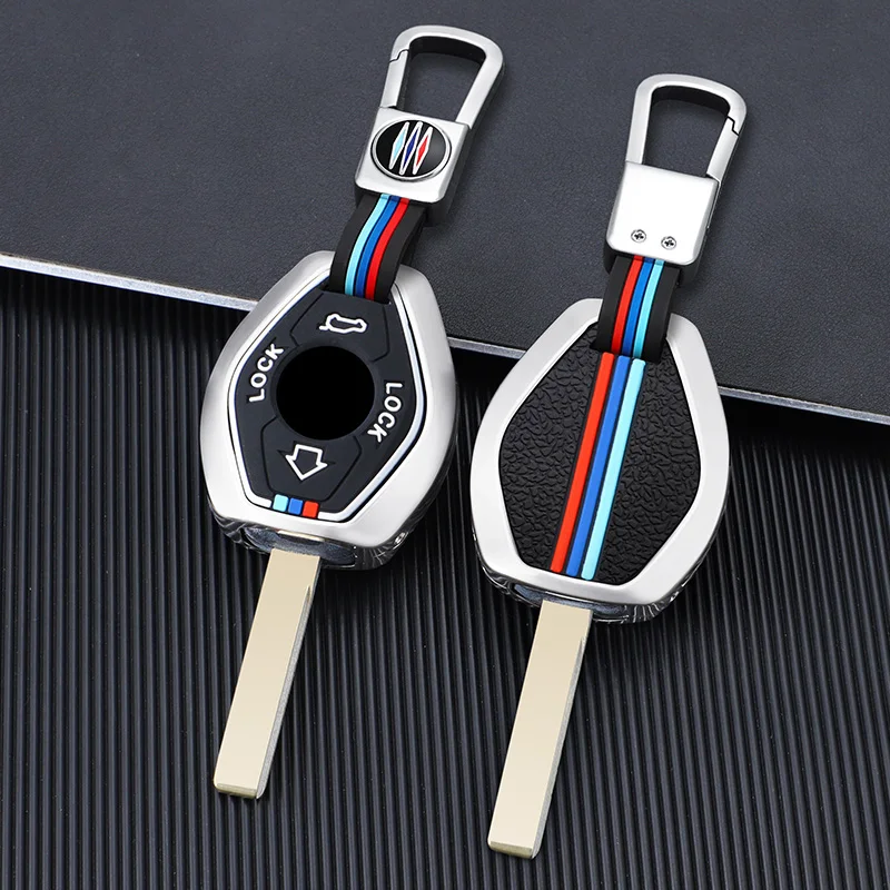 zinc alloy Case Cover for BMW X5 E53 X3 F83 E46 E39 E38 E60 E63 E61 E64 Series 3 5 7 330i Z3 Z4 E85 E86 M5 325i Car Key Cover