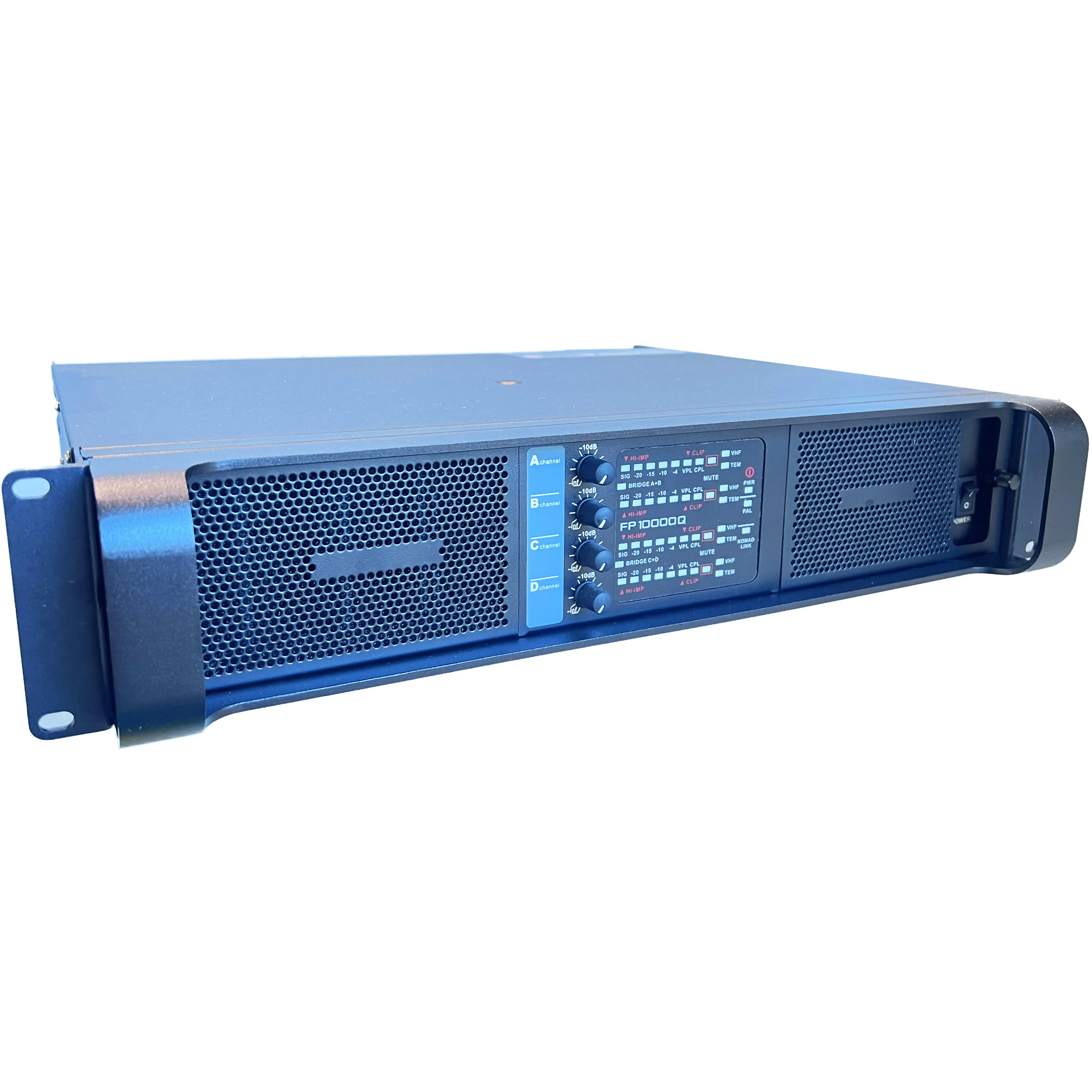 High-performance  professional power amplifier sound equipment makes your large-scale stage performance more wonderful.