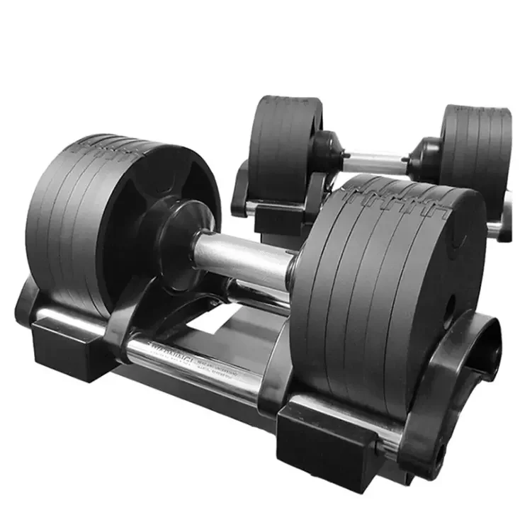 Wholesale 20kg 24kg 28kg 32kg 40kg Cast Iron Adjustable Dumbbell Set for sale