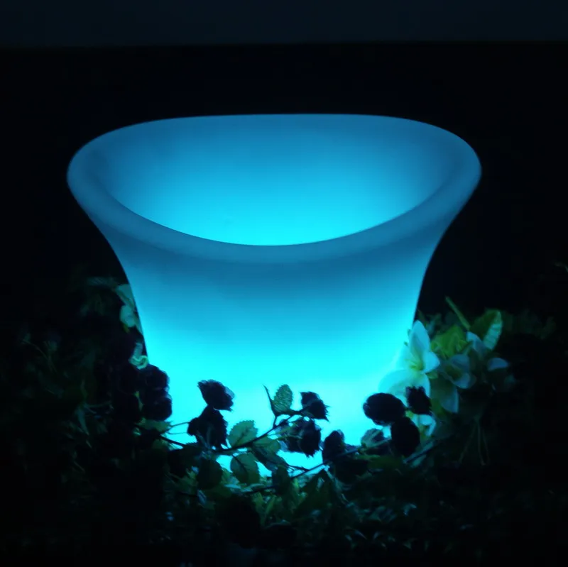 Modern LED Pub Bar Wine Drink Ice Bucket Waterproof Home Landscape Holiday Wedding Decoration Lighting Lamp Night Light