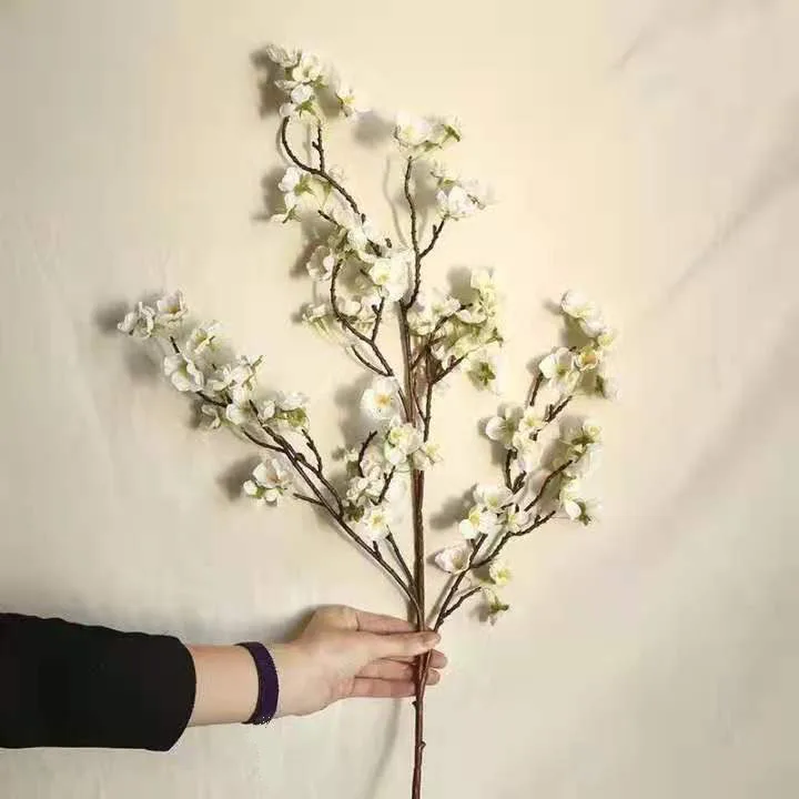 Wholesale large sakura branches false flower artificial cherry blossom For Home Wedding Decoration