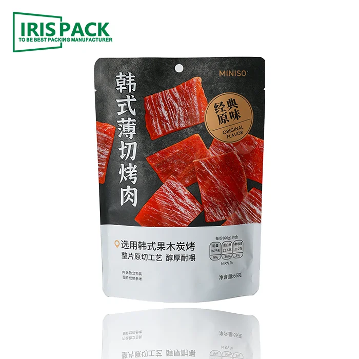 Potato Tortilla Corn Veggie Grain Plantain Sauce Pack Laminating Material Bread Croissant Film Roll Auto Packing Plastic Bags