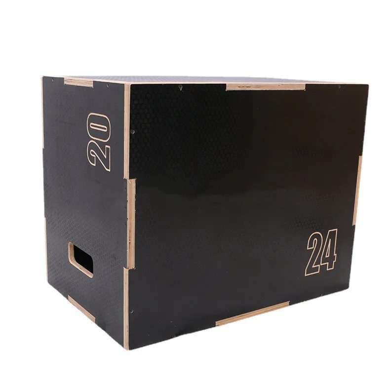 Fitness Custom Color 3 in 1 Wooden Plyo Jump Box For Jumping Exercise
