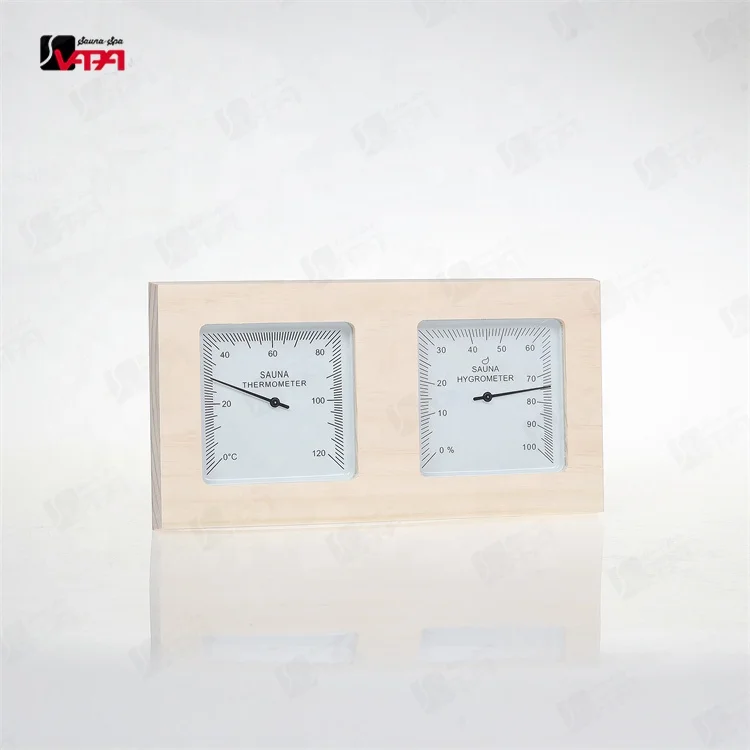 Vapasauna direct manufacturer Sauna Accessory Kit High Quality Sauna Thermometer and Hygrometer