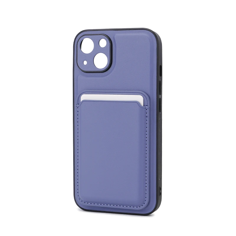 Wholesale PU Leather phone case with magnetic card holder for Various models and colors