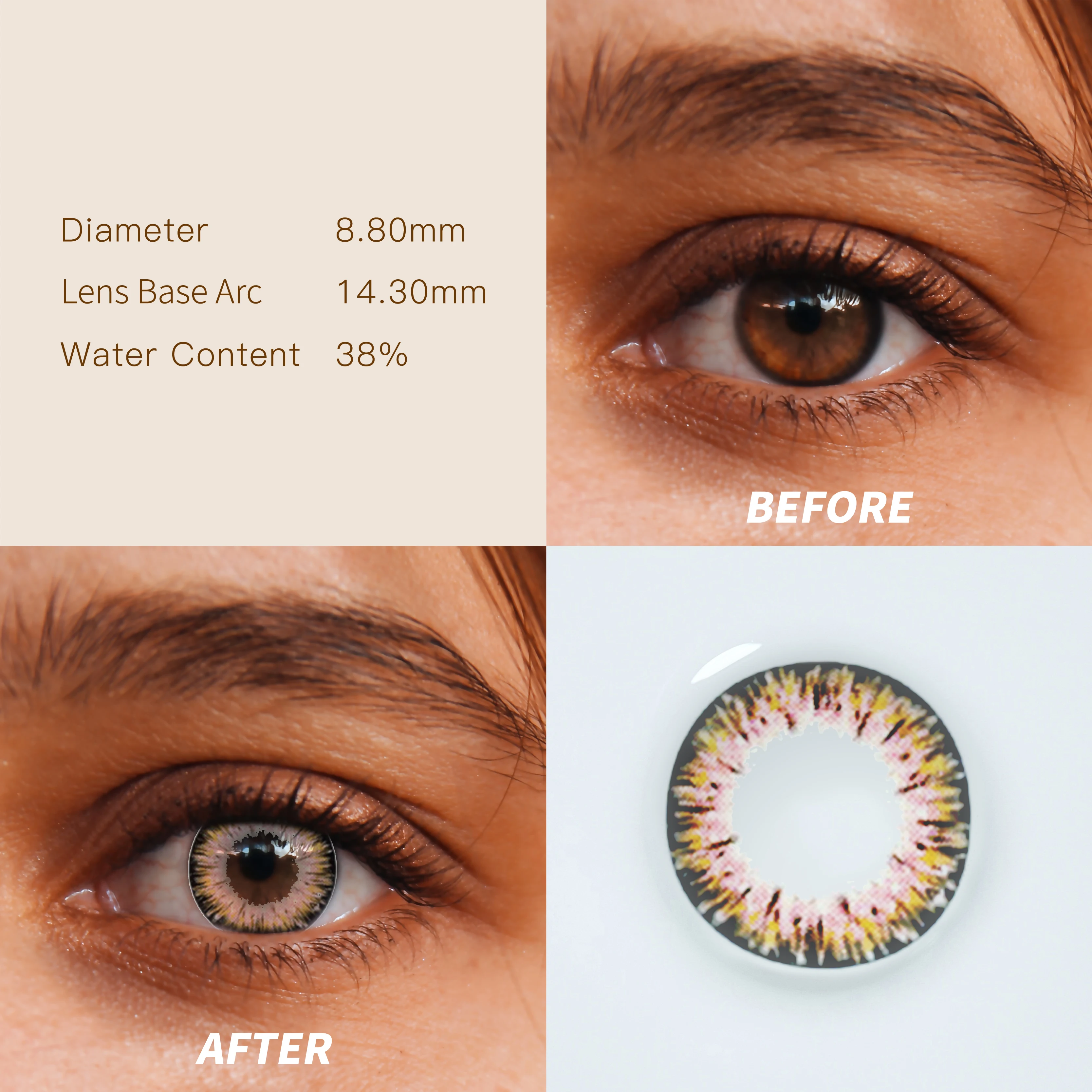 Mm Super Contact Lens Wholesale Colored Contacts Eye Lens Contact Lenses