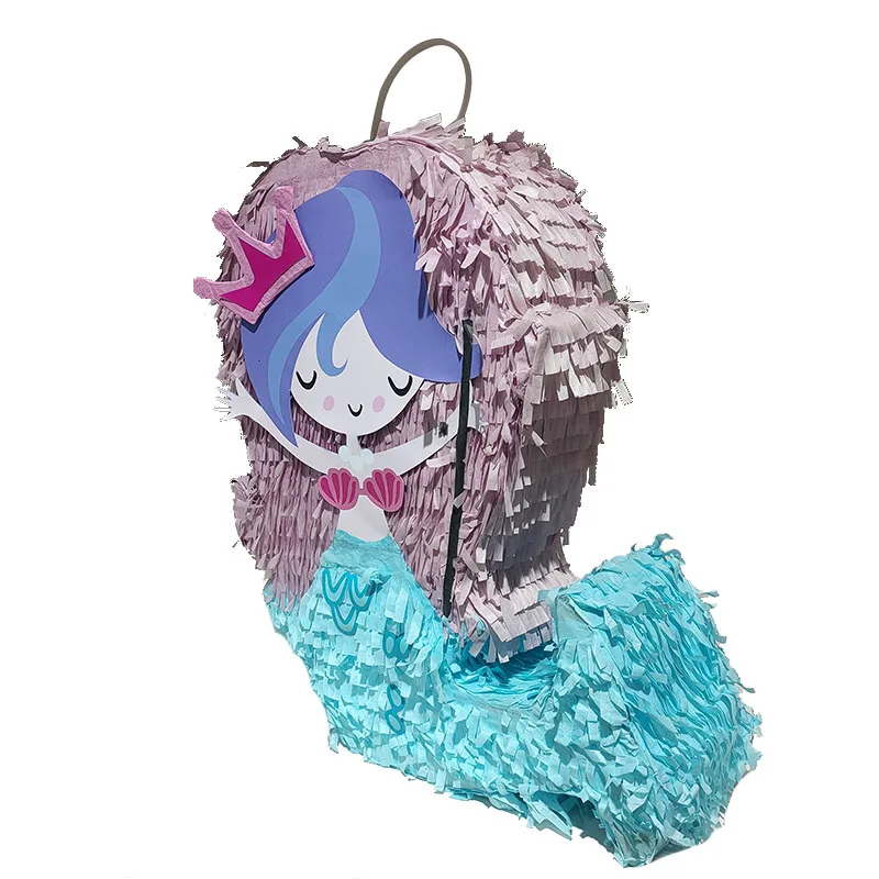 Mermaid Pinata for Girls Under the Sea Birthday Party Decorations
