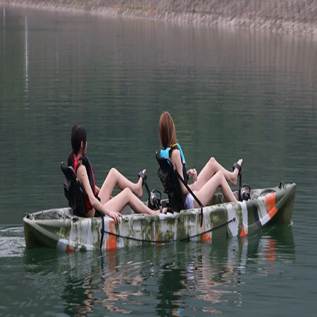 Double seat Pedal kayak  & electric motor sit on top fishing kayak