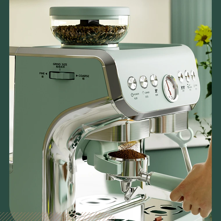 Stelang Home 15Bar Arabic Espresso Coffee Cappuccino Powder Coffee Making Machine For Cafe