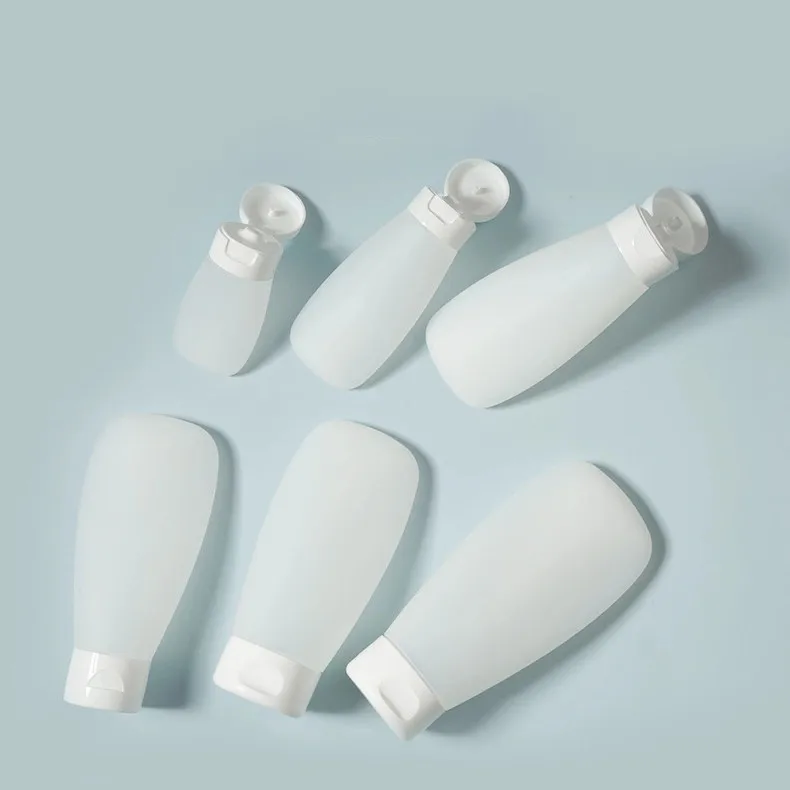Empty PP clear plastic soft touch cosmetics tube squeeze for lotion cream
