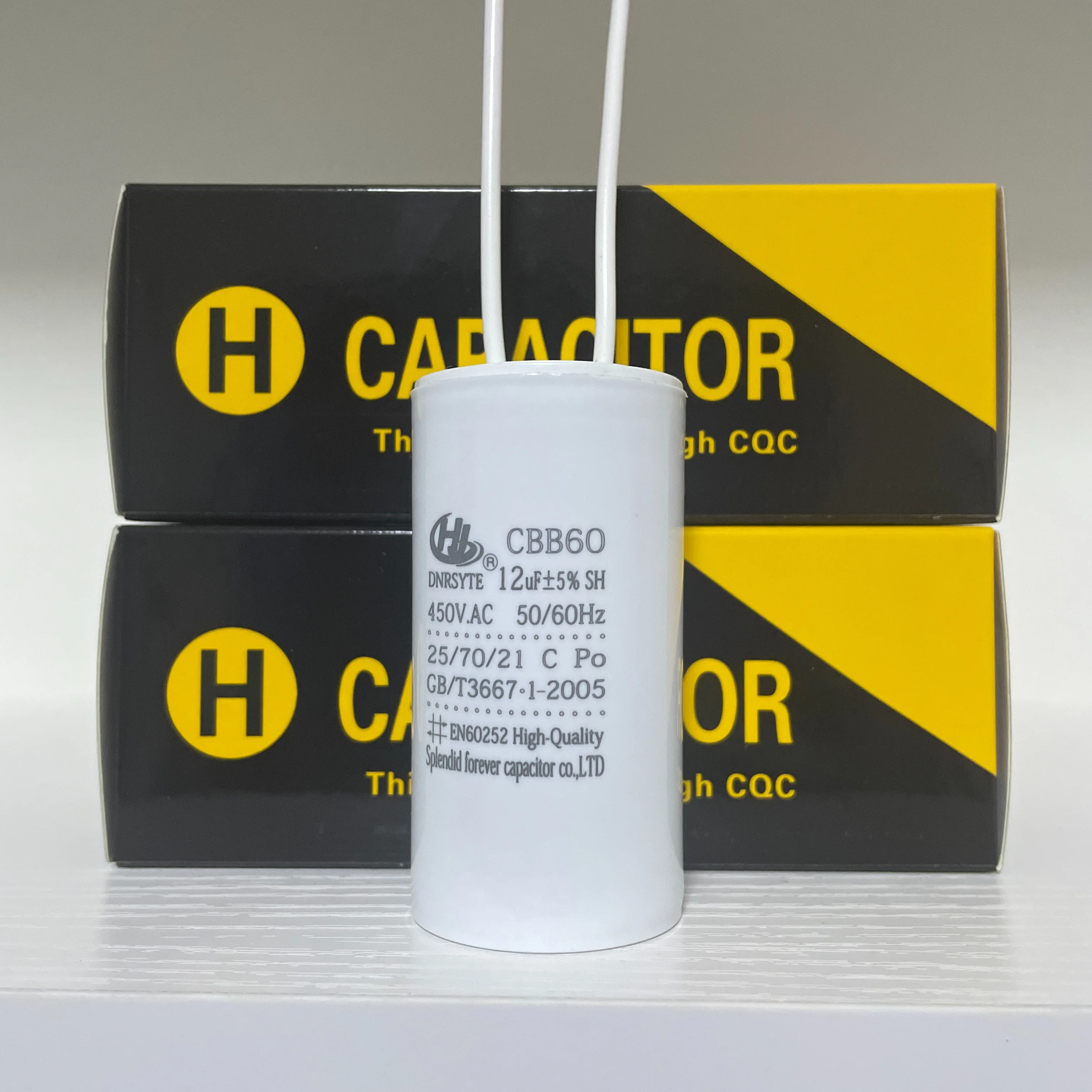 12uf 450V.AC 50/60Hz CBB60 lead type capacitor  335j 400v 10000 farad  3300uf 450v With factory best