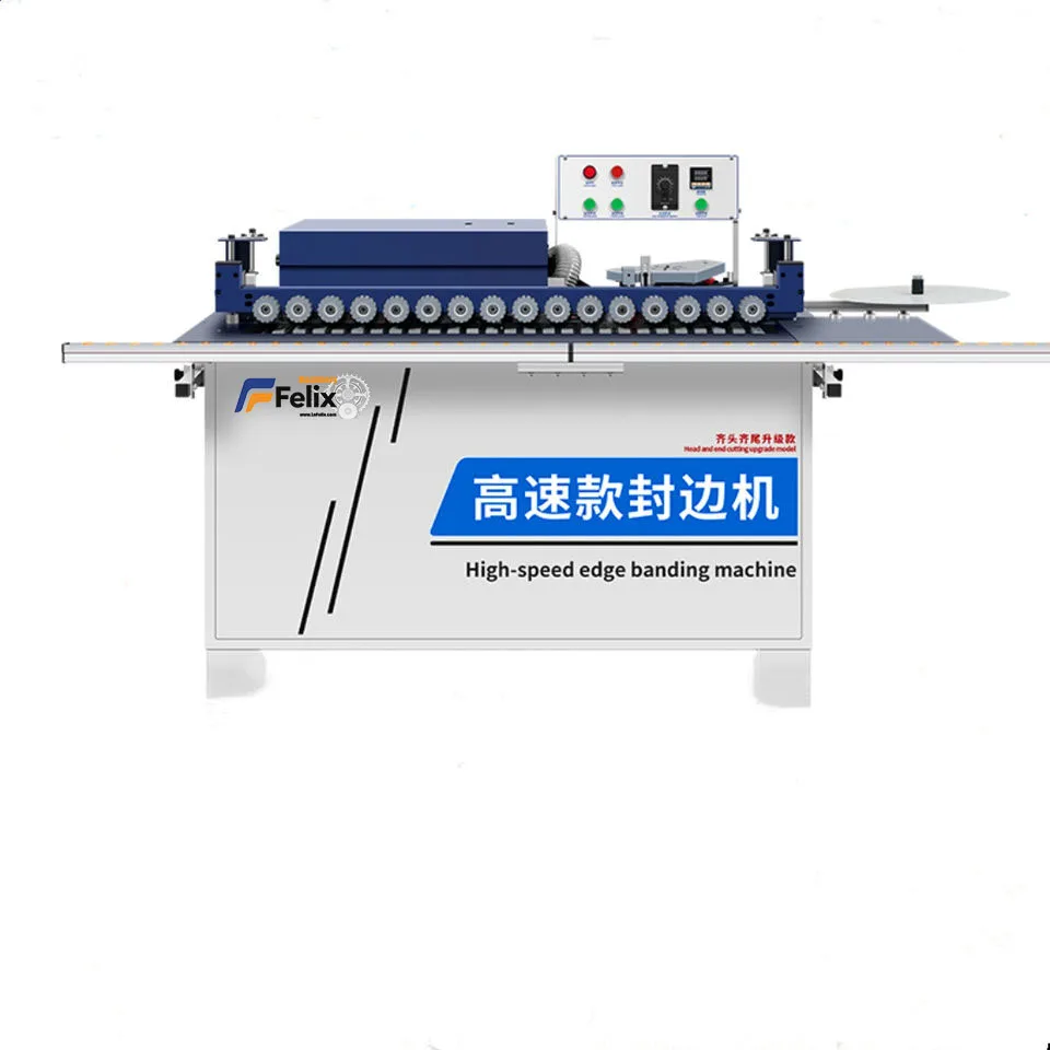 Automatic glue edge banding machine trimming and edge banding machine for wood based panel machinery