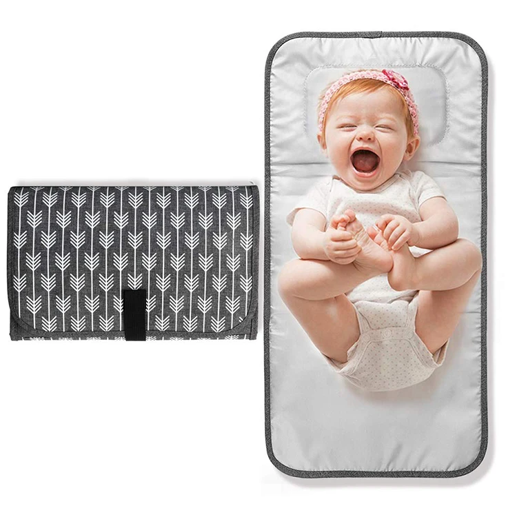 
Waterproof Baby Travel Changing Mat, Portable Baby Diaper Changing Mat 