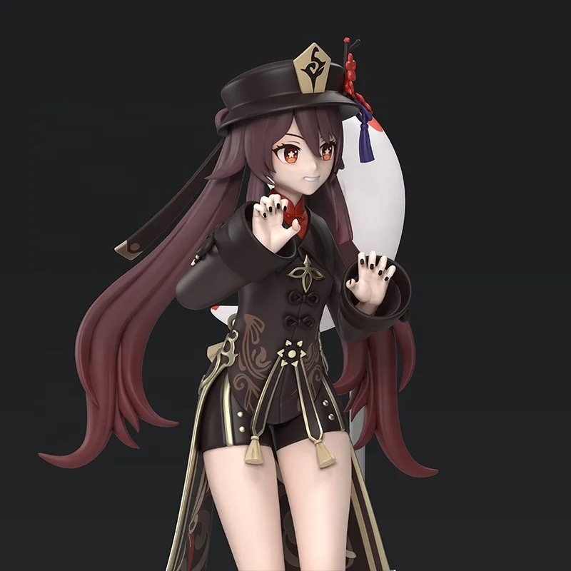 Hot selling products Toy Figure Statues Genshin Impact HuTao exquisite Game Derivatives Action Figures