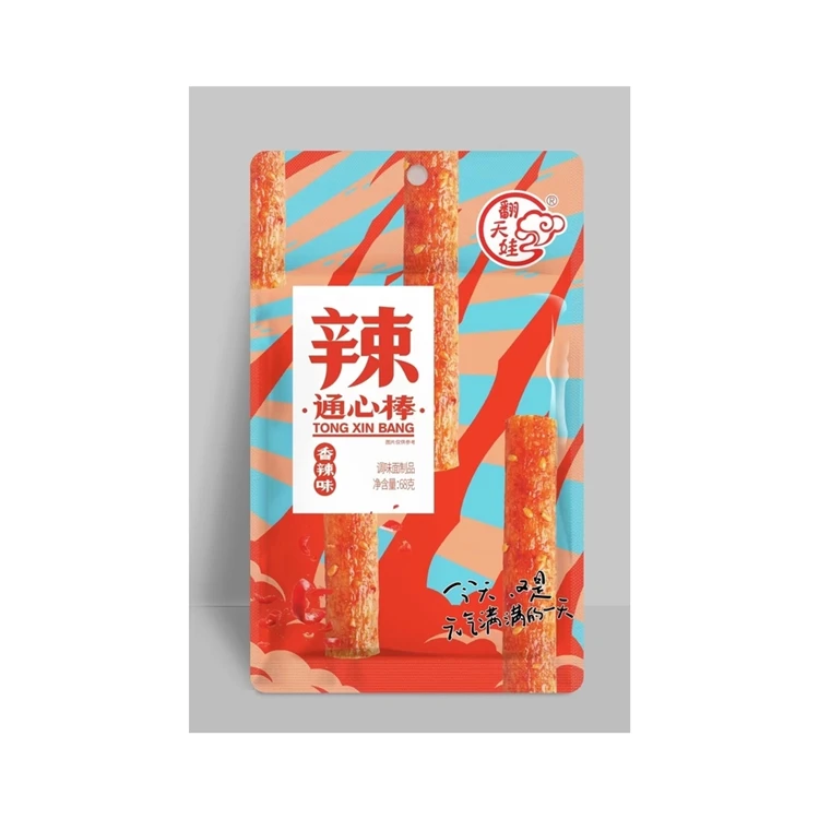 Factory Wholesale Home Snacks Fantianwa 68g Macaroni Stick Spicy Casual Snacks